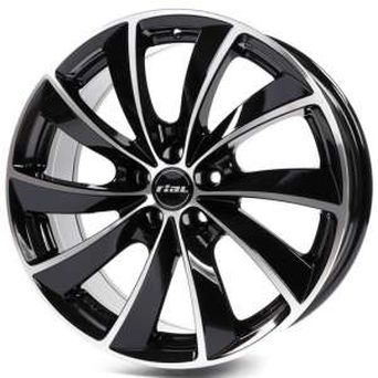 Rial Lugano 8,5x19 5x112 ET32 DIA70,1 (diamond black)