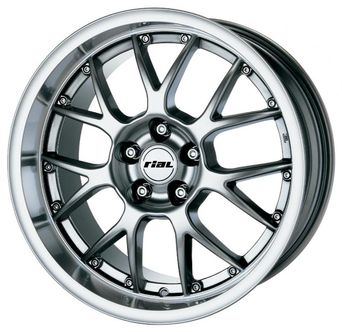 Rial Nogaro 9x17 5x112 ET40 DIA70,1 (sterling silver lip polished)