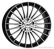Aez Valencia 8x17 5x120 ET30 DIA72,6 (dark black front polished)