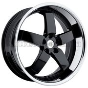 TSW Monarch 9,5x20 5x120 ET32 DIA72,6 (black polished lip)