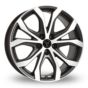 Alutec W10 8x18 5x112 ET25 DIA66,6 (racing black front polished)