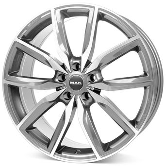 Mak Allianz 8x20 5x120 ET30 DIA72,6 (gun metal mirror)
