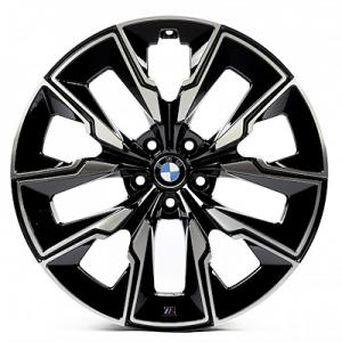 Replica BMW (B538) 8,5x19 5x112 ET25 DIA66,6 (black machined face)