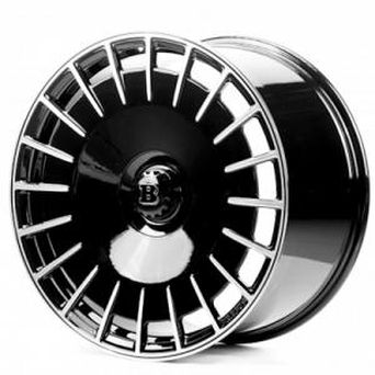 Replica Mercedes (MR225281) 10x22 5x112 ET40 DIA66,6 (gloss black full polished)