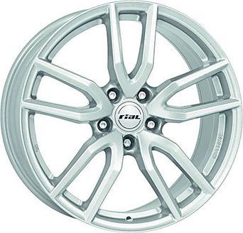 Rial Torino 8x18 5x112 ET45 DIA70,1 (polar silver)