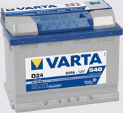 VARTA �D   560 408 054:  60Ah-12v  (242x175x190)