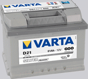 VARTA SD   561 400 060:  61Ah-12v  (242x175x175)